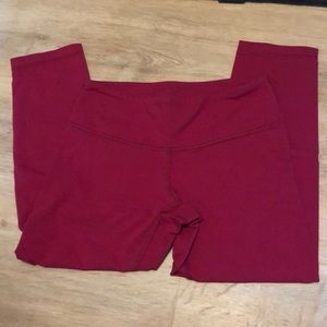 Lululemon Pink Crops.